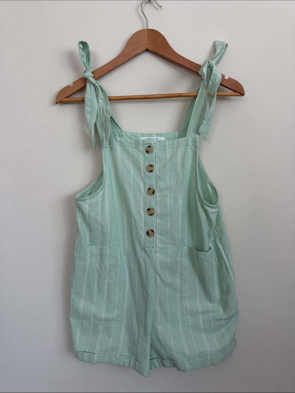Women’s XS O’Neill Mint Tie-Shoulder Jumper